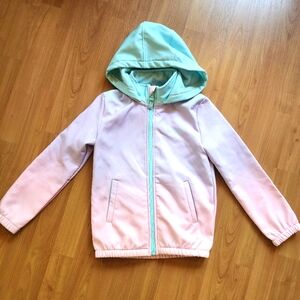 Girls Mountain Warehouse Fleece Hooded Jacket (7-8Y)